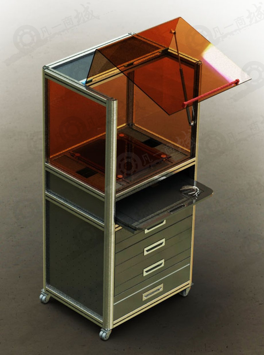 CNC/3D打印機(jī)櫥柜 模型截圖[5]