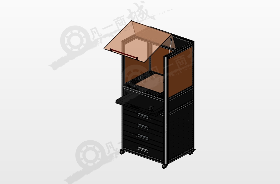 CNC/3D打印機(jī)櫥柜 模型截圖[1]