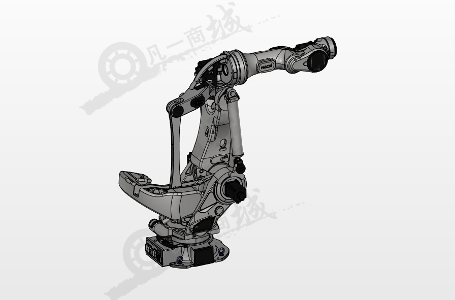 Nachi 6軸工業(yè)機器人MC700 模型截圖[1]