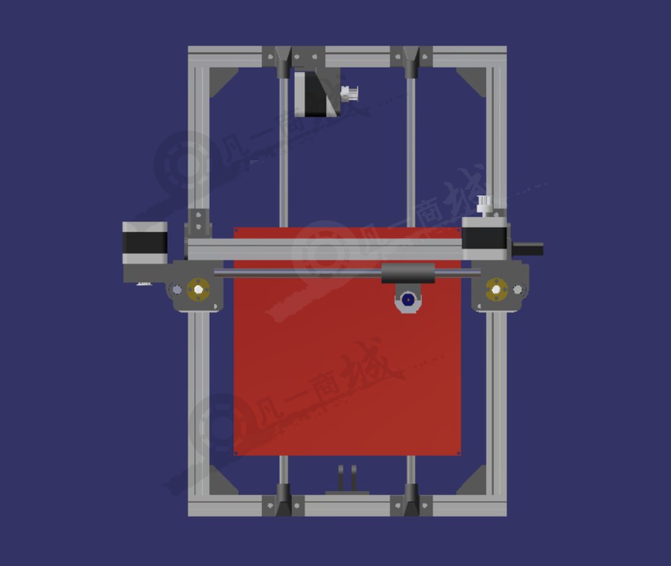 絲杠傳動(dòng)3D打印機(jī) 模型截圖[6]