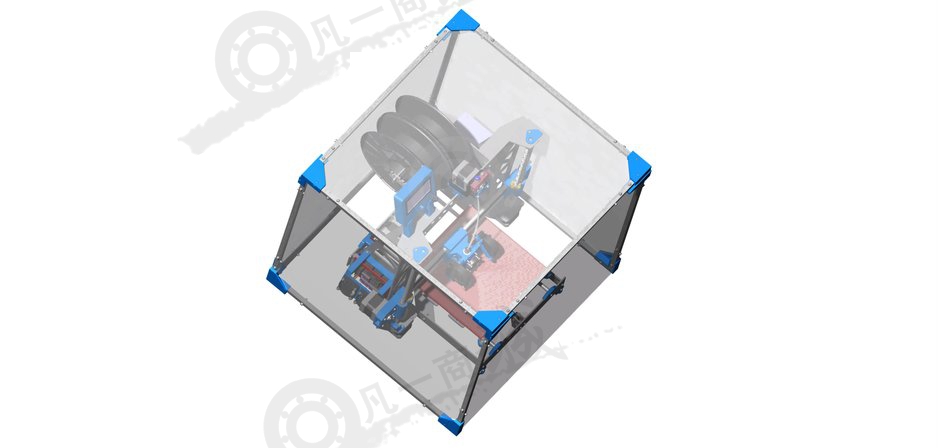 3D打印機機箱 模型截圖[2]
