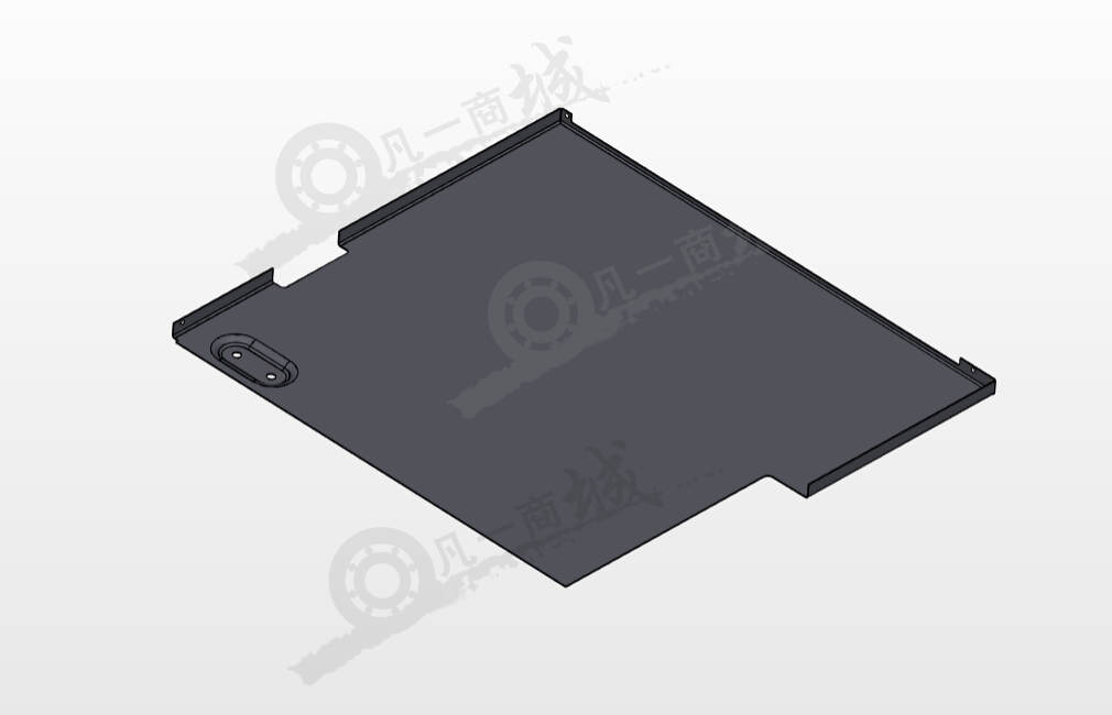 鐵板凹面沖壓模具 模型截圖[4]