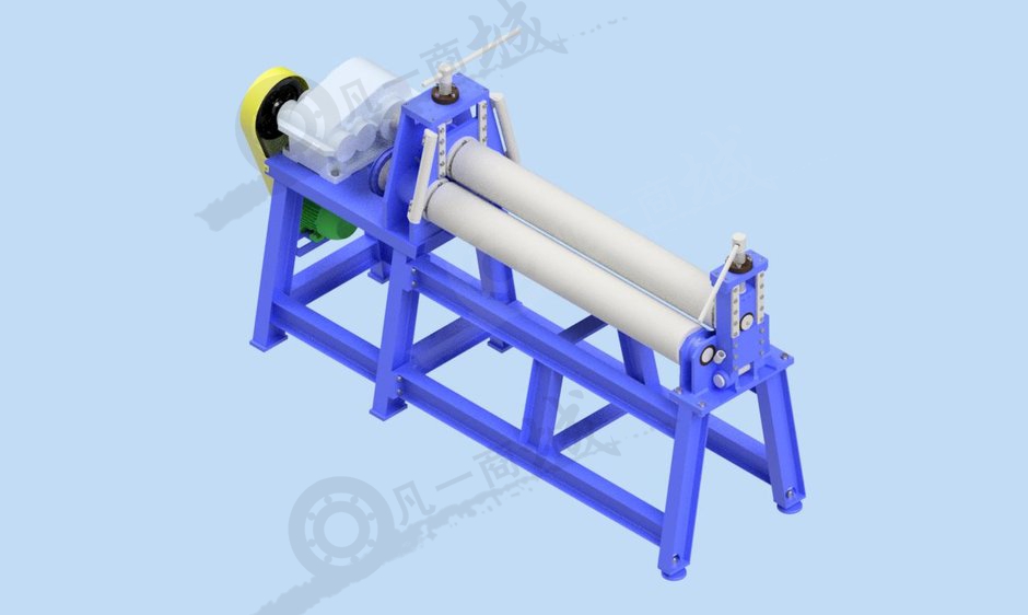鋼板滾筒軋機(jī) 模型截圖[2]