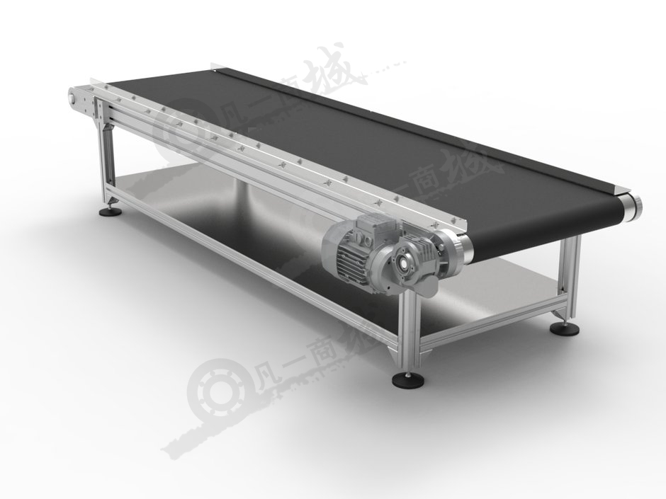 鋁型材框架皮帶輸送機(jī) 模型截圖[1]