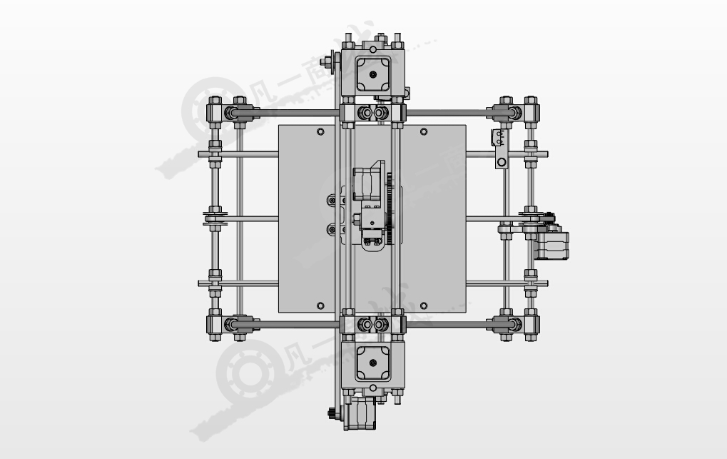 光軸框架的3D打印機(jī) 模型截圖[3]