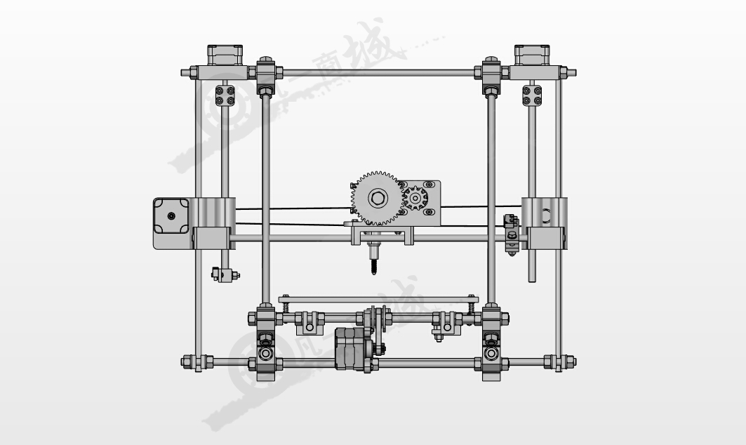 光軸框架的3D打印機(jī) 模型截圖[2]