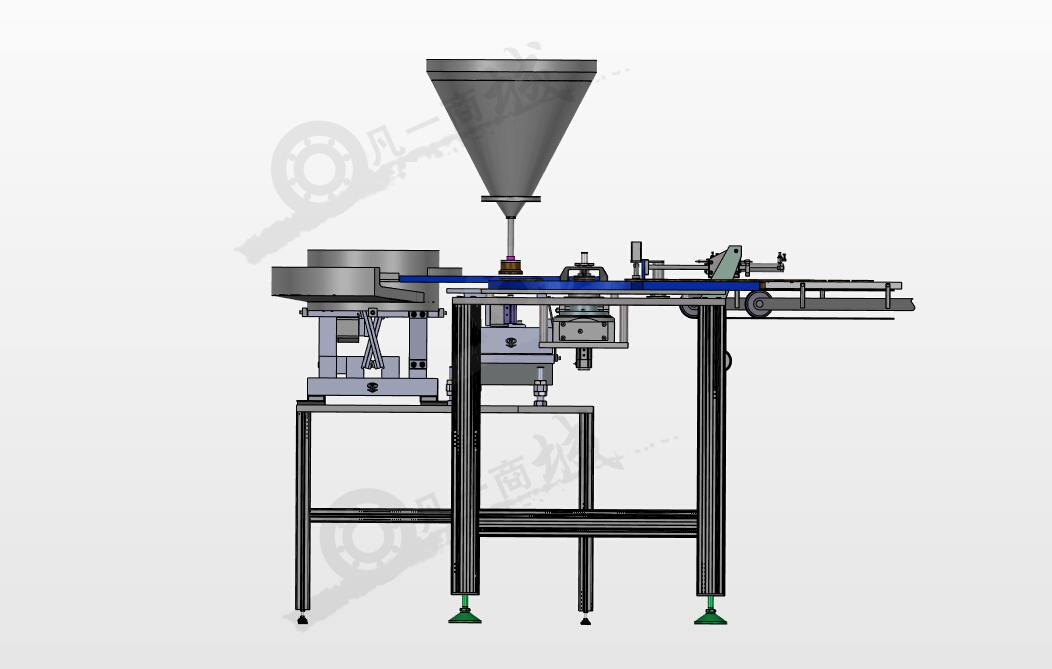 粉末自動(dòng)灌裝機(jī) 模型截圖[2]