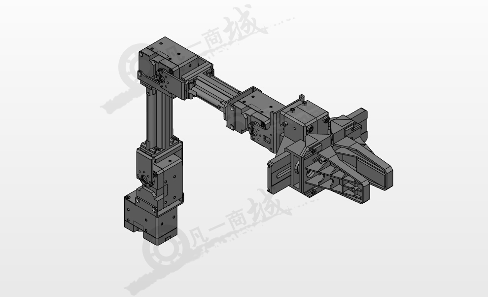 3軸夾取機(jī)械手 模型截圖[1]