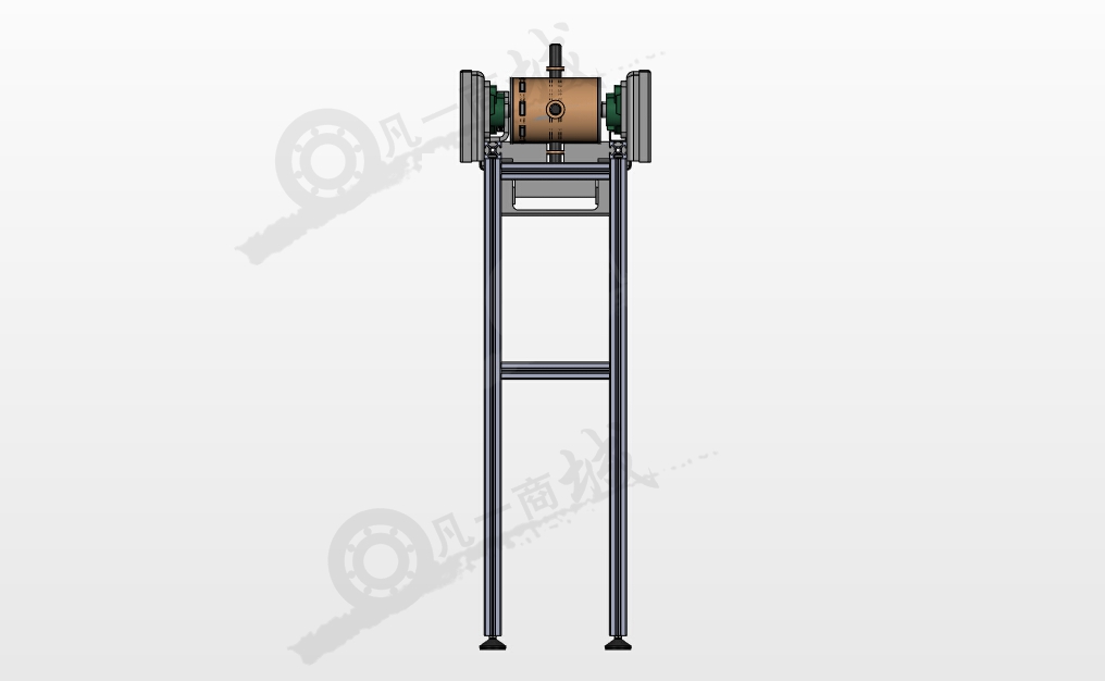 帶固定柱皮帶輸送機 模型截圖[3]