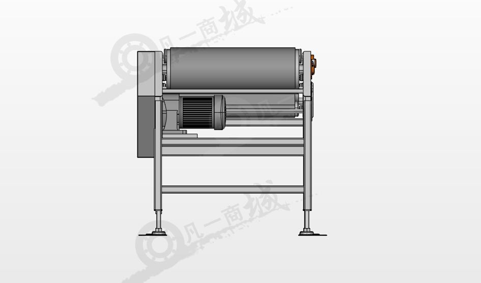 皮帶滾筒輸送機(jī) 模型截圖[3]