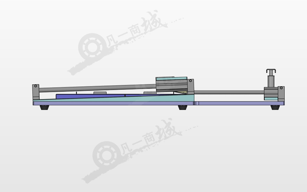 A4紙切紙機(jī)構(gòu) 模型截圖[3]