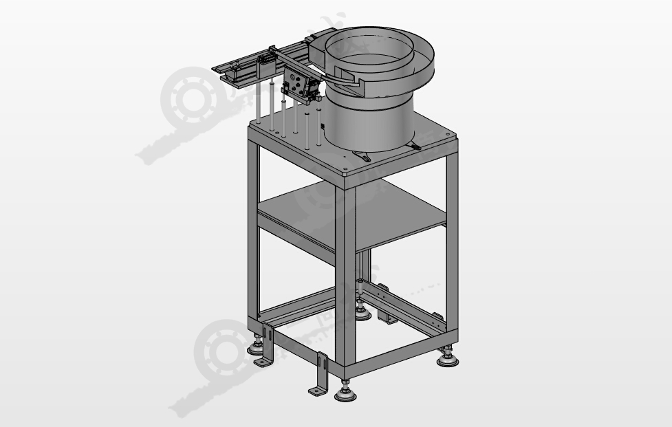 振動(dòng)盤喂料機(jī)圖紙 模型截圖[1]