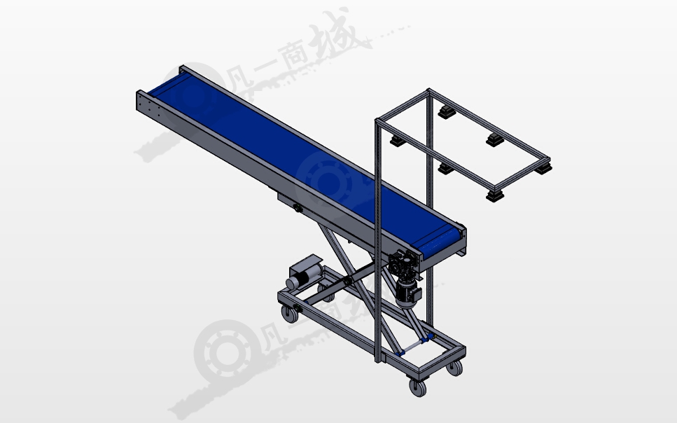 可調(diào)節(jié)角度輸送機 模型截圖[1]