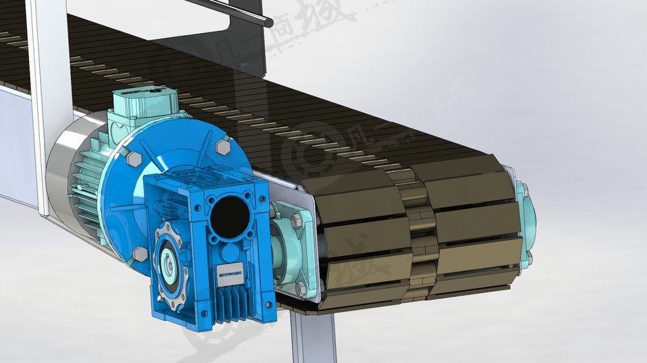 模塊化鏈條瓶子輸送機(jī) 模型截圖[3]