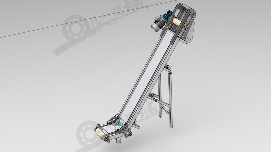 大角度往上輸送皮帶輸送機(jī) 模型截圖[2]