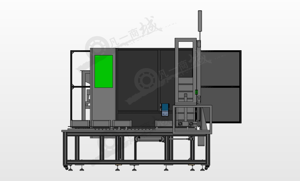 螺栓精度自動檢測機 模型截圖[2]