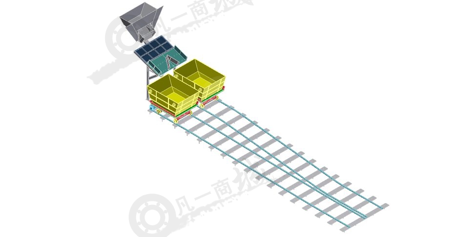 物料輸送軌道車紙 模型截圖[1]