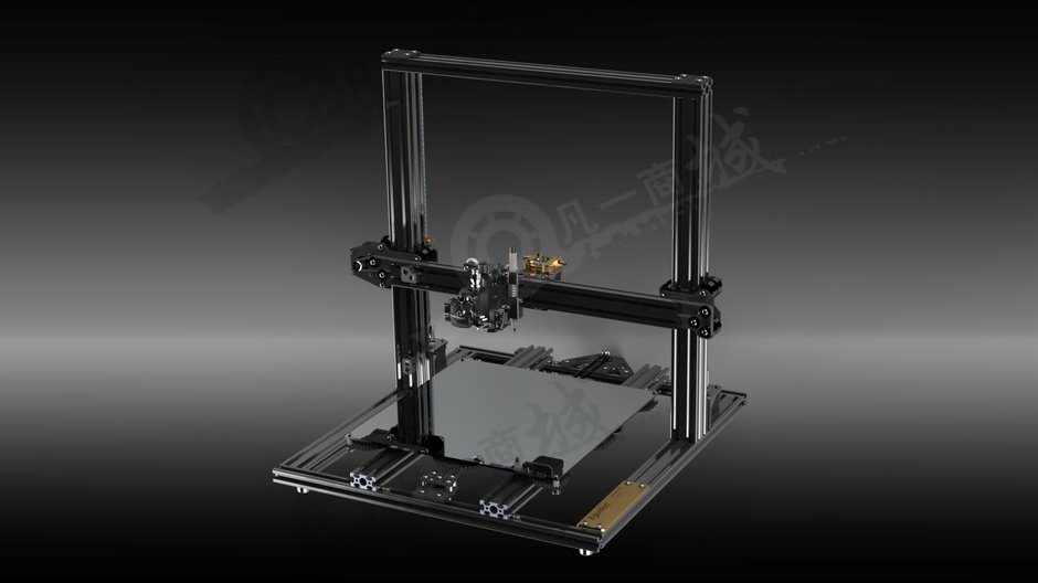 3D打印&PCB打印兩用機(jī)SW圖紙 模型截圖[1]