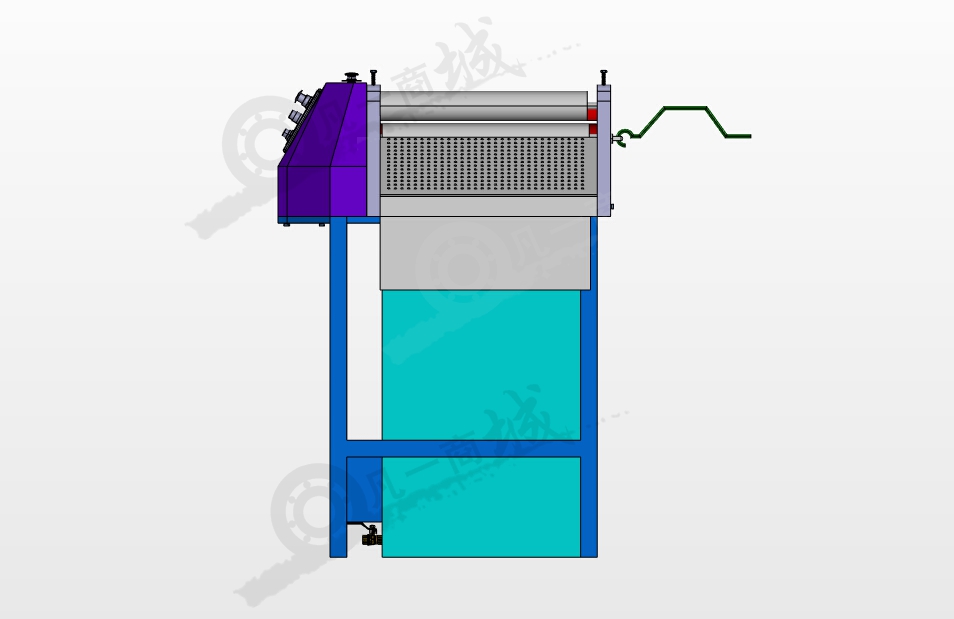 毛巾壓力脫水機(jī) 模型截圖[2]