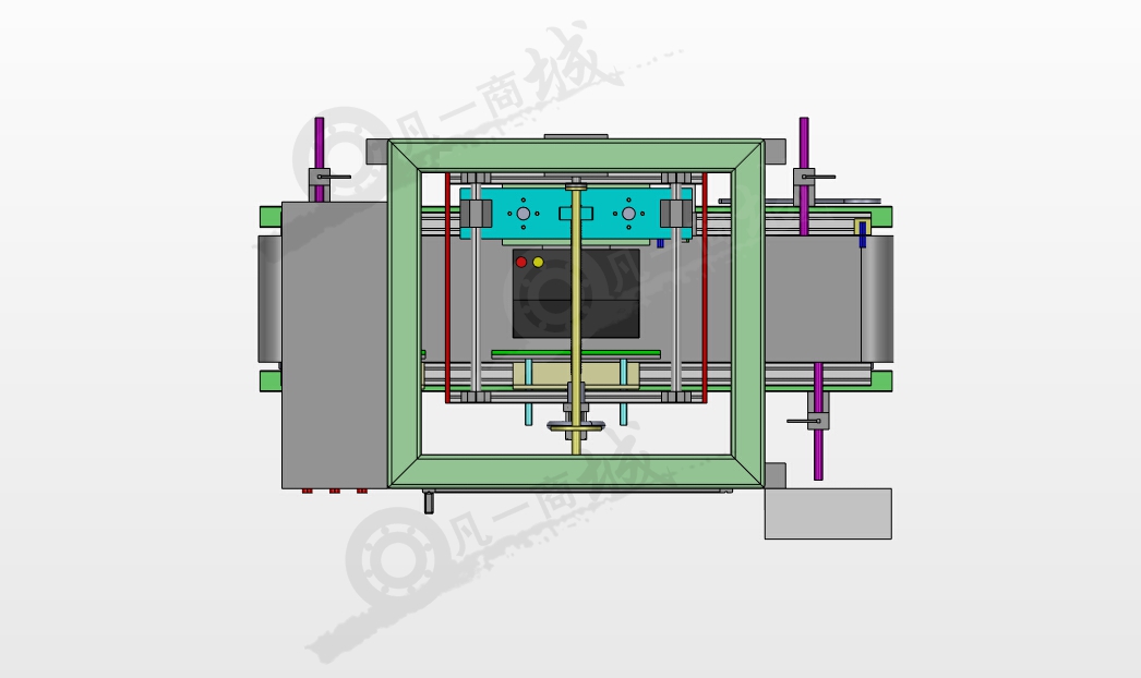 自動輸送作業(yè)機(jī)圖紙 模型截圖[3]