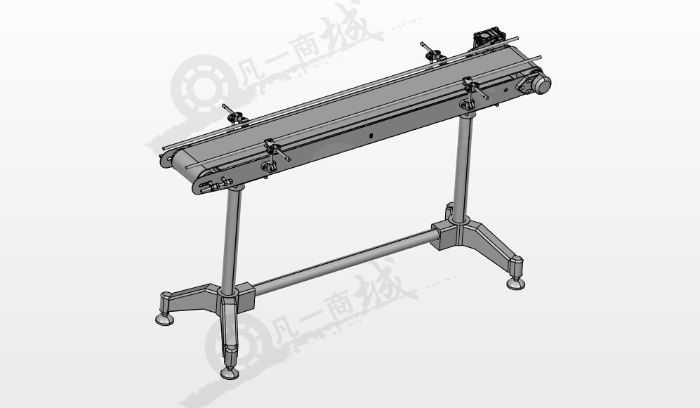 1500×200皮帶輸送機(jī)紙 模型截圖[1]