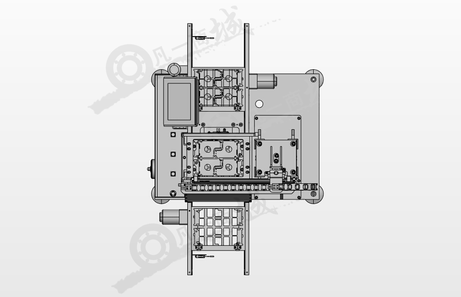 PCB板搬送放置設(shè)備圖紙 模型截圖[4]