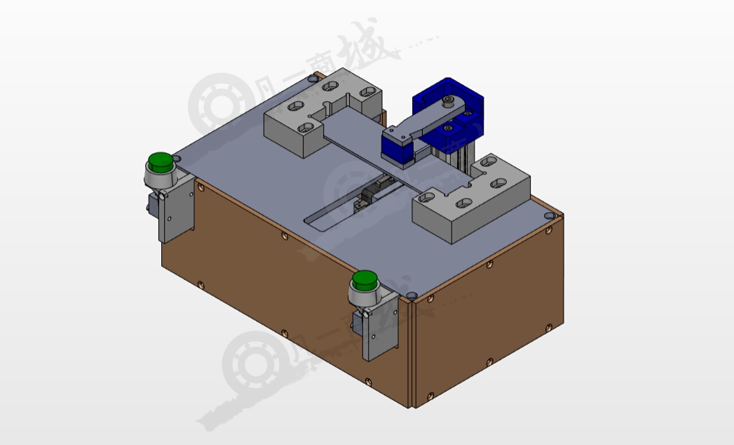 PCB板壓緊機(jī)模型圖紙 模型截圖[1]