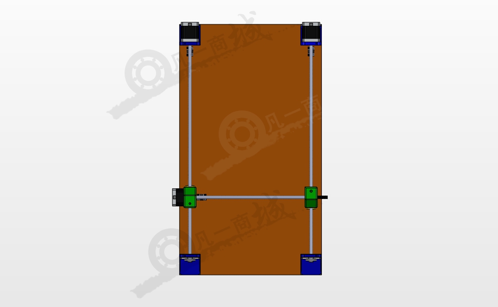 數(shù)控PCB電路板雕刻機3D圖紙 模型截圖[3]