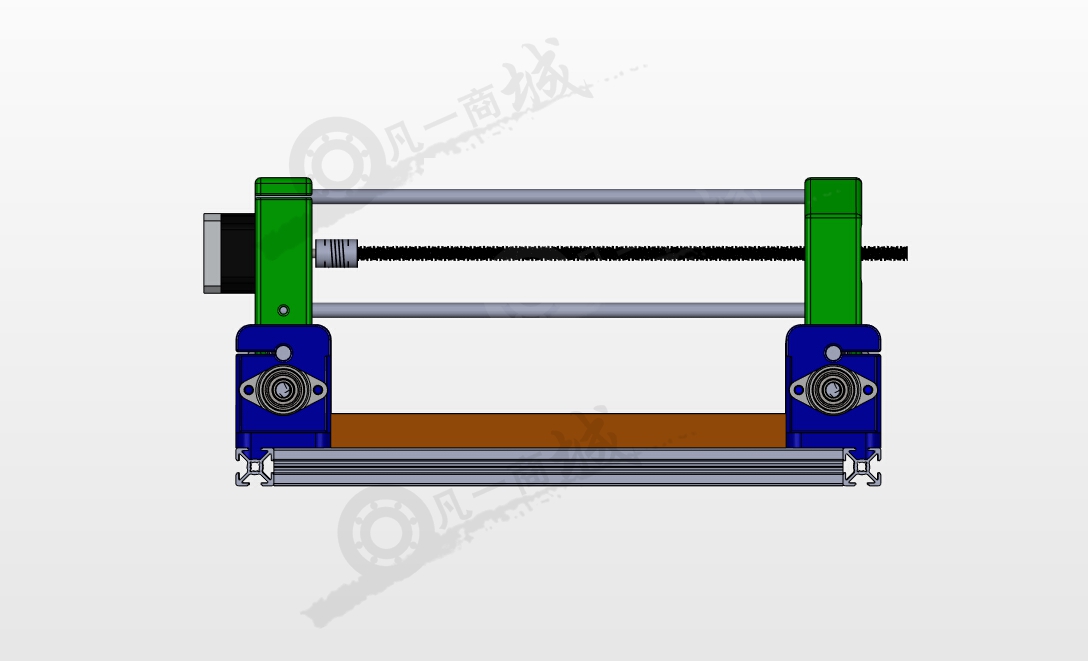 數(shù)控PCB電路板雕刻機3D圖紙 模型截圖[2]