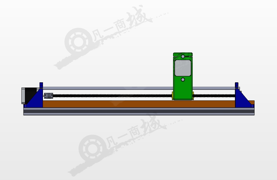 數(shù)控PCB電路板雕刻機3D圖紙 模型截圖[4]