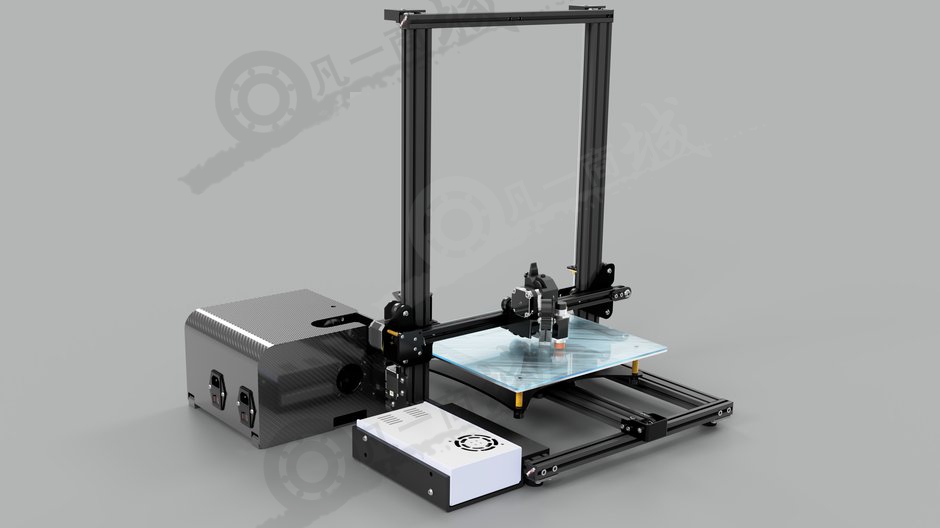 CR-10S 3D打印機(jī)模型圖紙 模型截圖[1]
