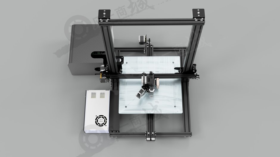 CR-10S 3D打印機(jī)模型圖紙 模型截圖[4]
