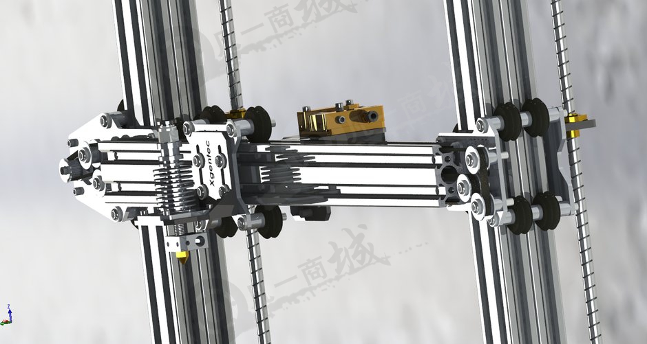 Xgentec 3D打印機(jī) SW圖紙 模型截圖[1]