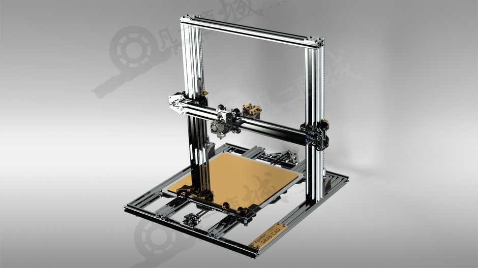 Xgentec 3D打印機(jī) SW圖紙 模型截圖[3]