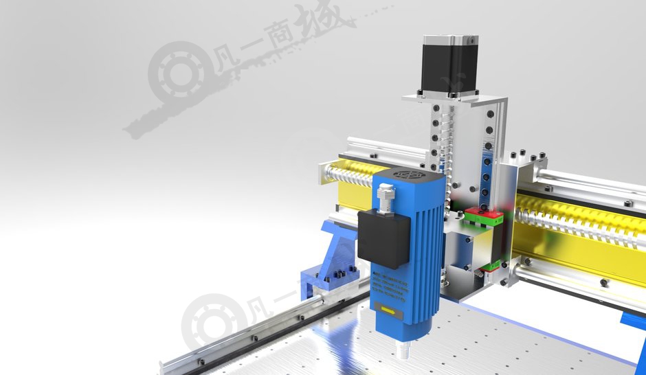 PCB電路板CNC雕刻機(jī)3D圖 模型截圖[1]