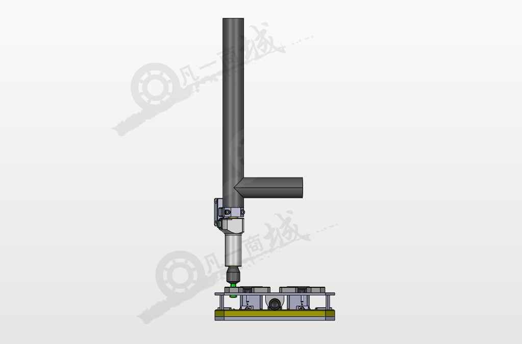 鉚接夾具3D模型圖紙 模型截圖[2]