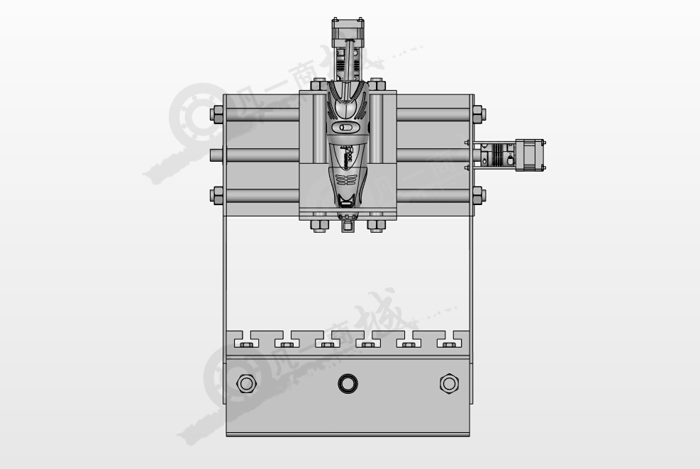 3軸CNC數(shù)控雕刻機(jī)三維圖紙 模型截圖[2]