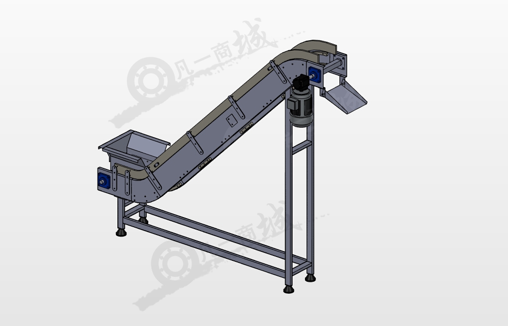 Z形模塊式提升輸送機3D圖 模型截圖[1]