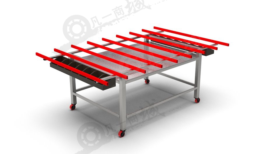 鋁型材框架裝配臺(tái)模型圖 模型截圖[2]