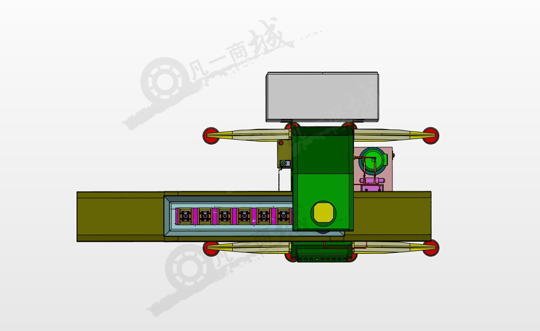 漸進(jìn)式壓裝機(jī)3D圖 模型截圖[4]