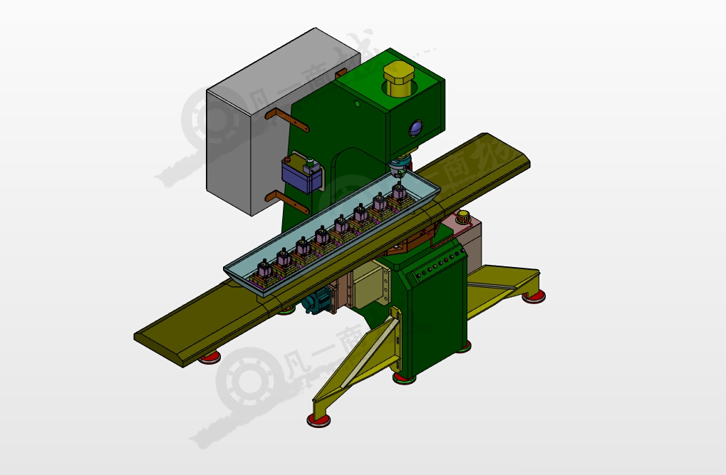 漸進(jìn)式壓裝機(jī)3D圖 模型截圖[1]