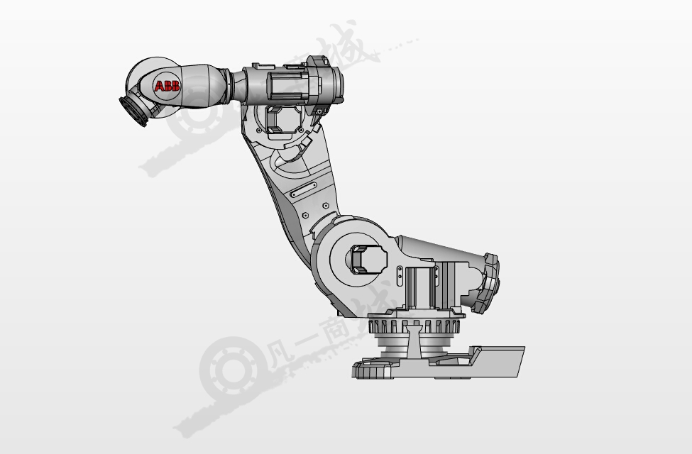 ABB機器人IRB7600三維模型圖 模型截圖[3]