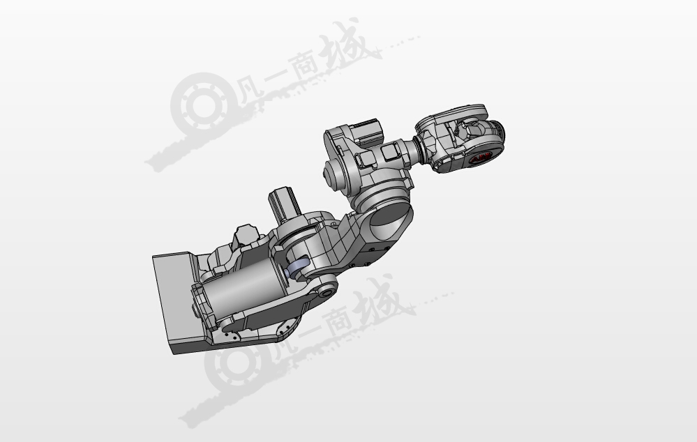ABB機器人IRB7600三維模型圖 模型截圖[4]