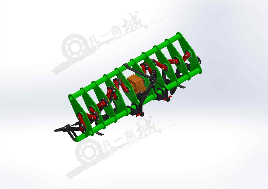 農(nóng)業(yè)機(jī)械犁模型圖 模型截圖[3]