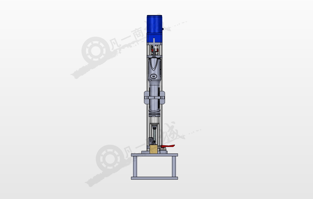 自動(dòng)螺絲擰緊機(jī)3D模型 模型截圖[2]