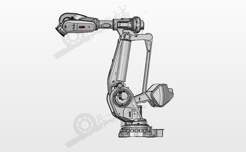 ABB機器人3D圖 IRB8700 MH3 800-350 IRC5 模型截圖[3]