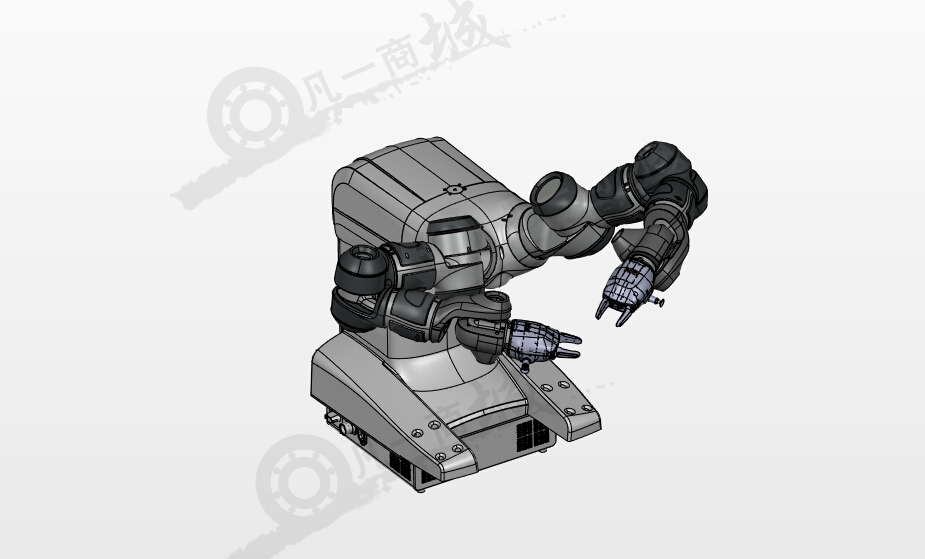 ABB雙臂機(jī)器人IRB14000模型圖 模型截圖[1]