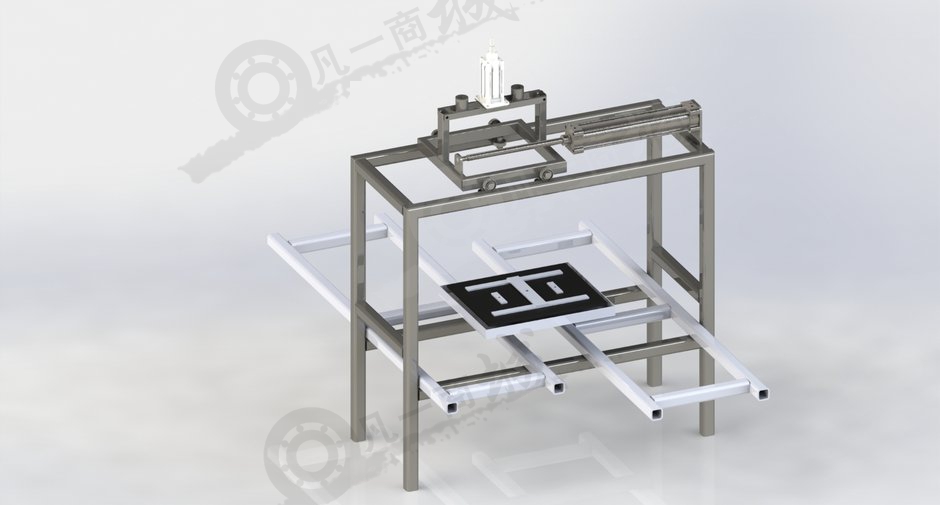 自動換線裝箱輸送機3D圖 模型截圖[1]
