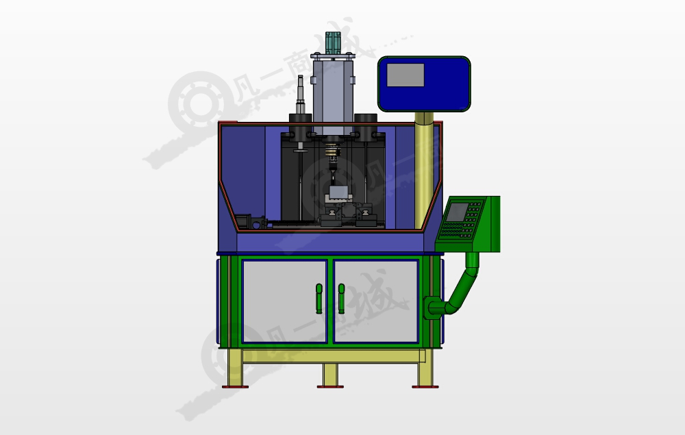 精密數(shù)控鉆孔機(jī)3D模型 模型截圖[2]