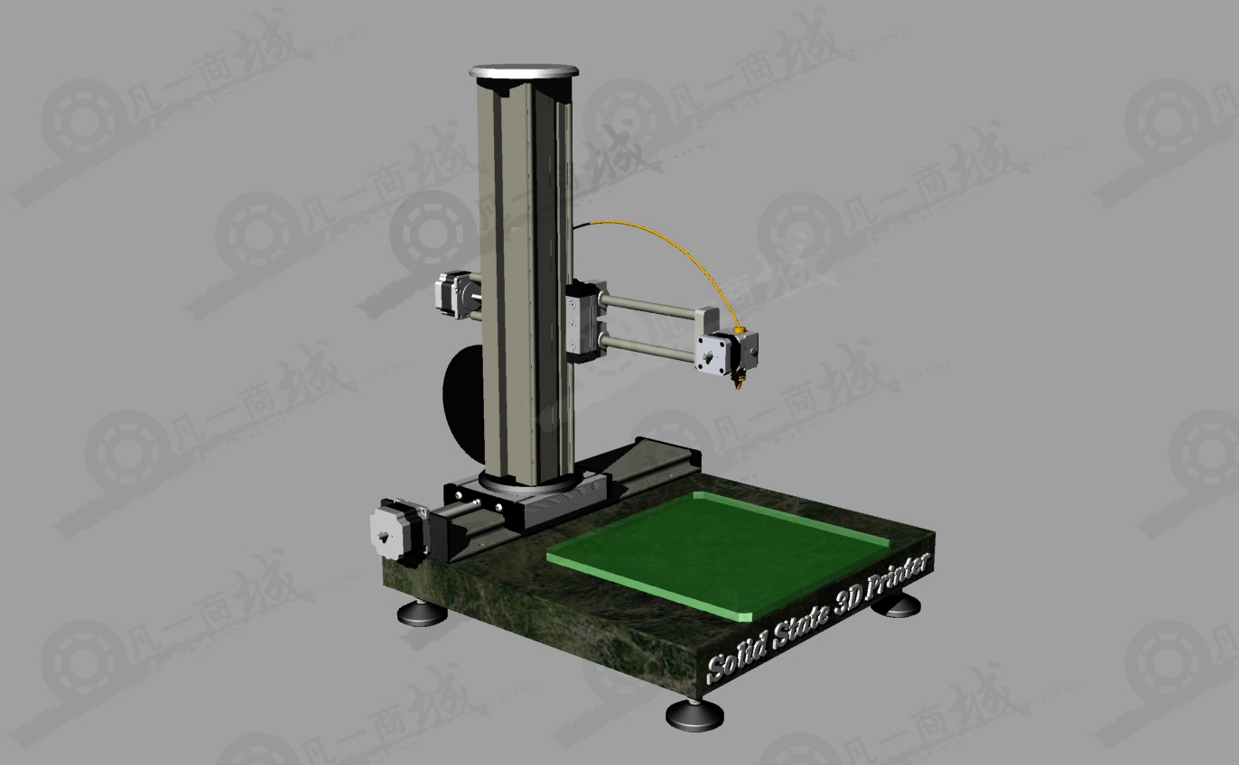 吊機(jī)式3D打印機(jī)圖紙 模型截圖[3]